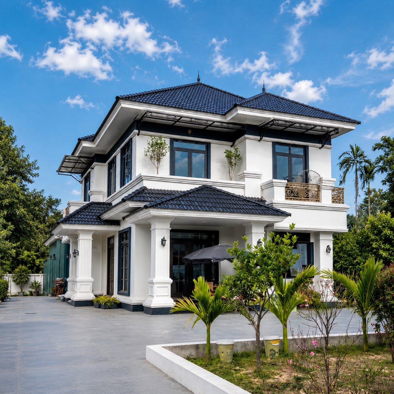 Mẫu Nhà Mái Nhật 2 Tầng Tại Sam Mứn, Điện Biên