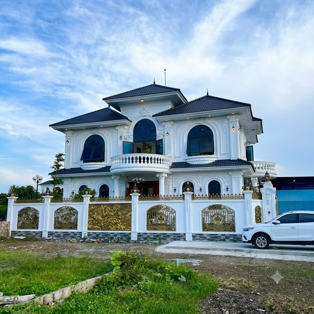Mẫu Nhà Mái Nhật 2 Tầng Tại Phú Riềng, Đồng Nai