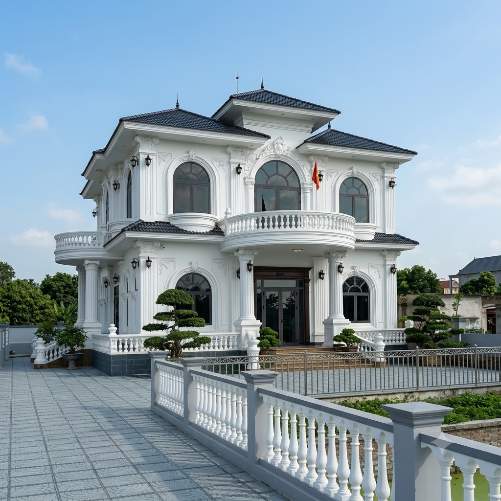 Mẫu Nhà Mái Nhật 2 Tầng Tại Bù Đăng, Đồng Nai
