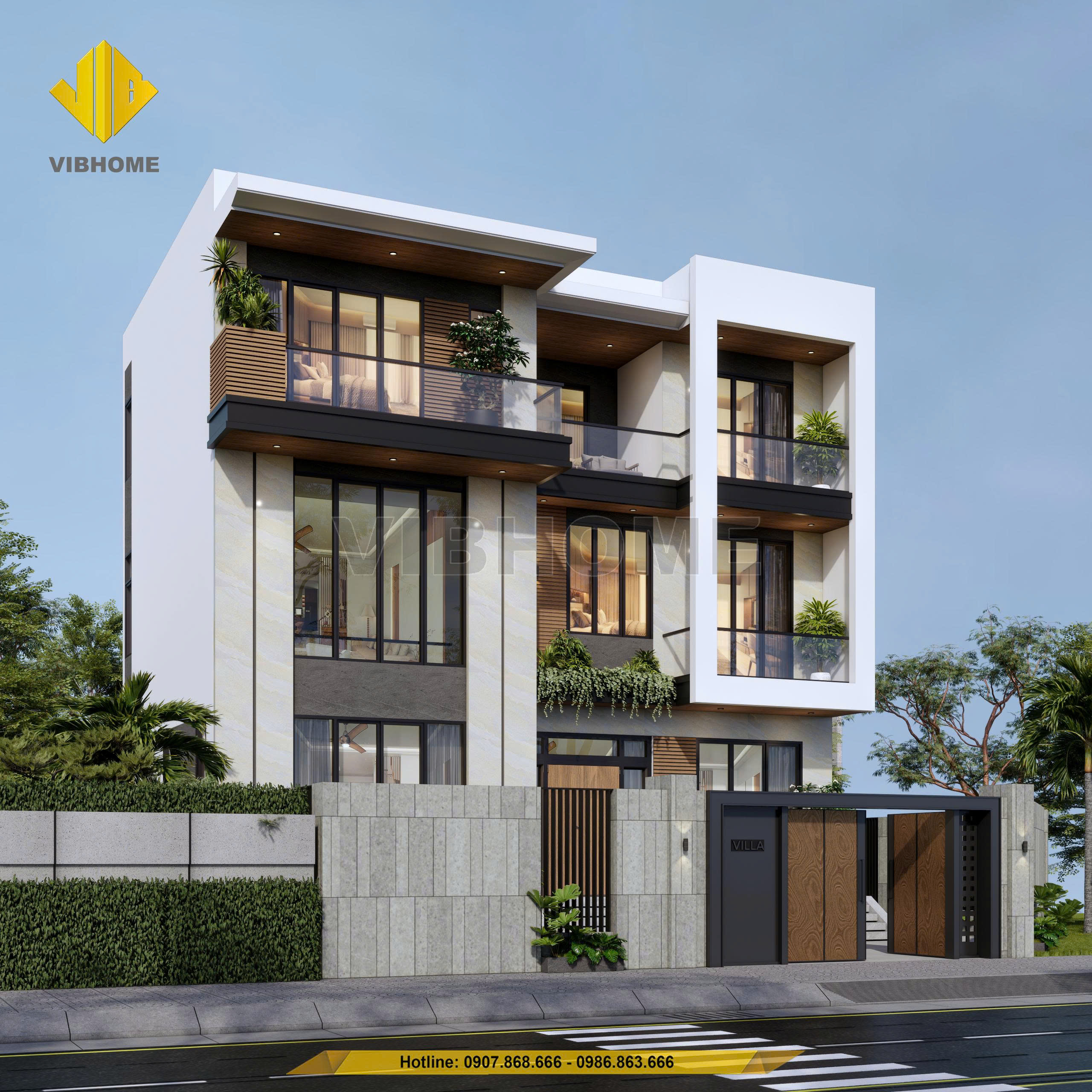 Thiết Kế Thi Công Villa Tại Vĩnh Long