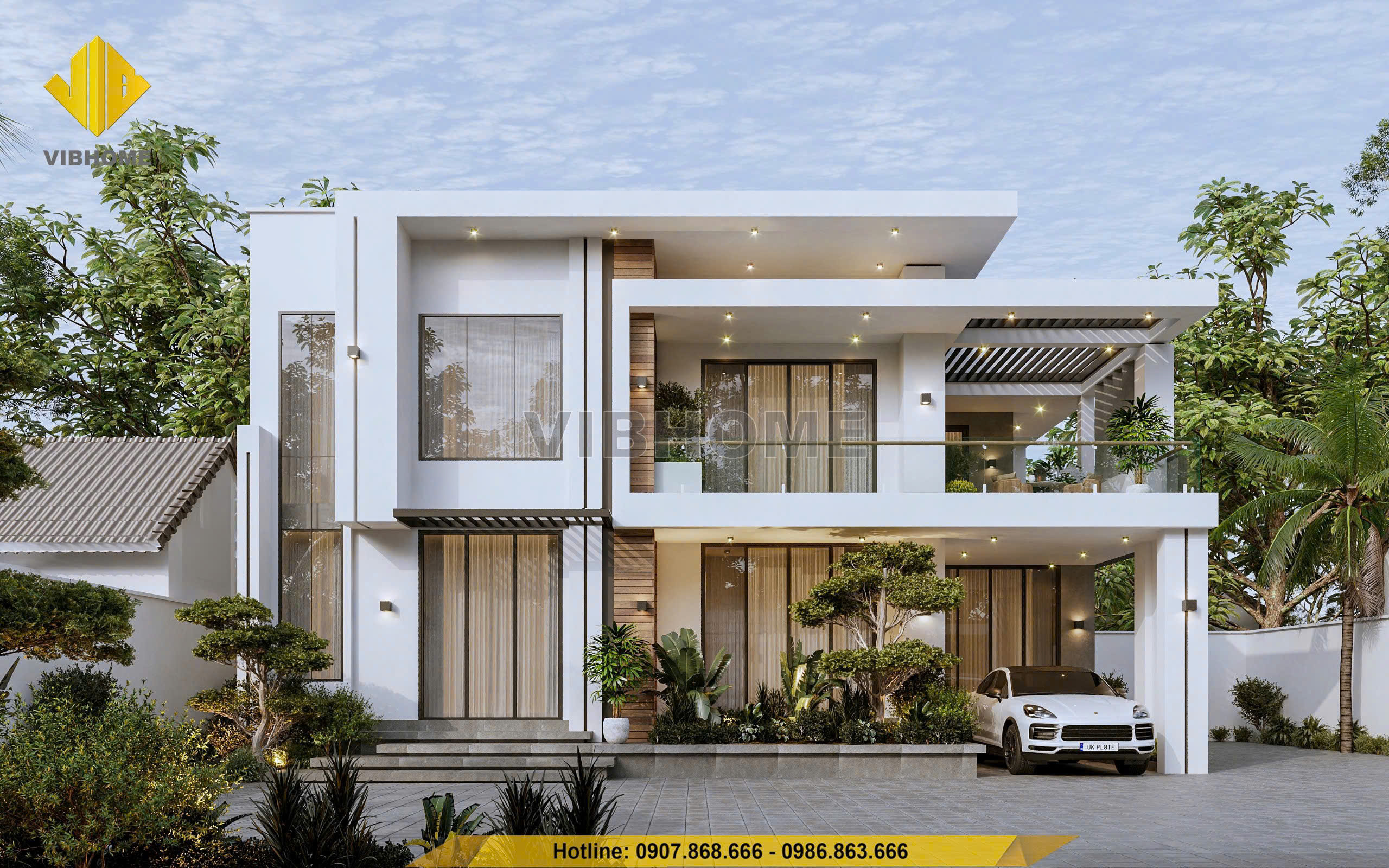 Thiết Kế Thi Công Villa Tại Thái Nguyên
