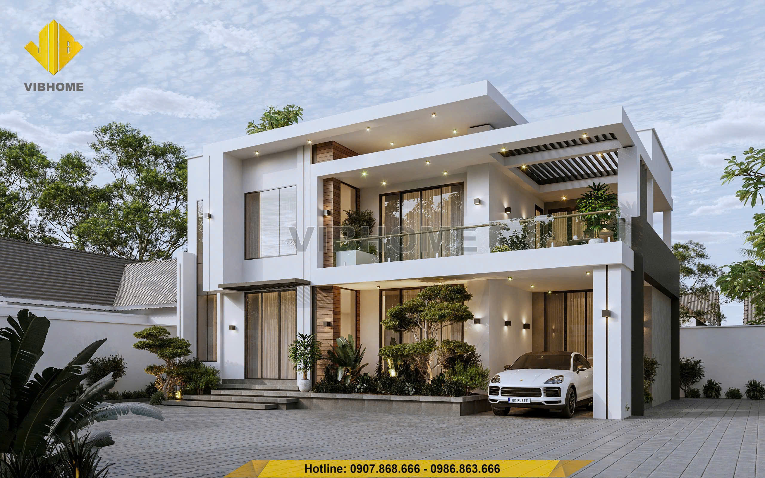 Thiết Kế Thi Công Villa Tại Hoà Bình, Cà Mau
