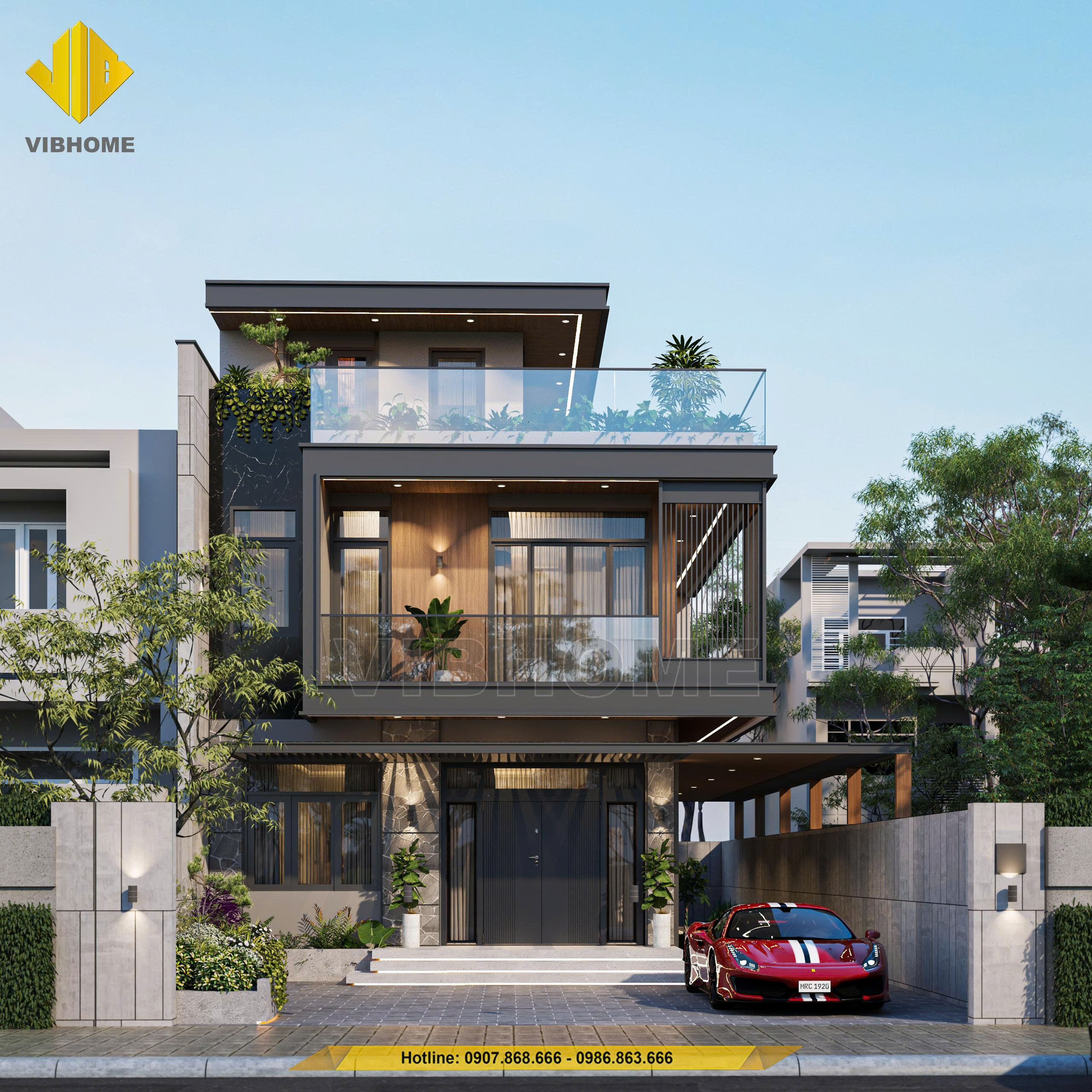 Thiết Kế Thi Công Villa Tại Hà Tĩnh
