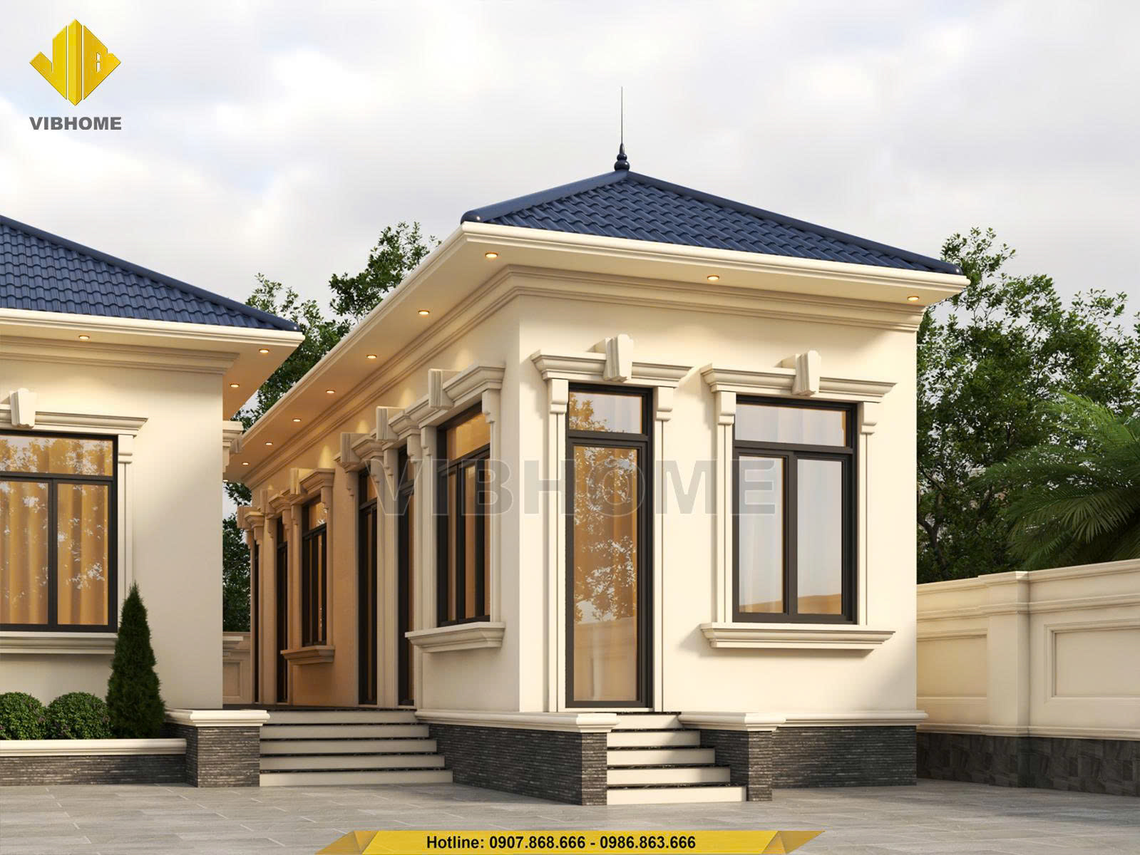 Thiết Kế Thi Công Nhà Mái Nhật Tại Thịnh Minh, Phú Thọ