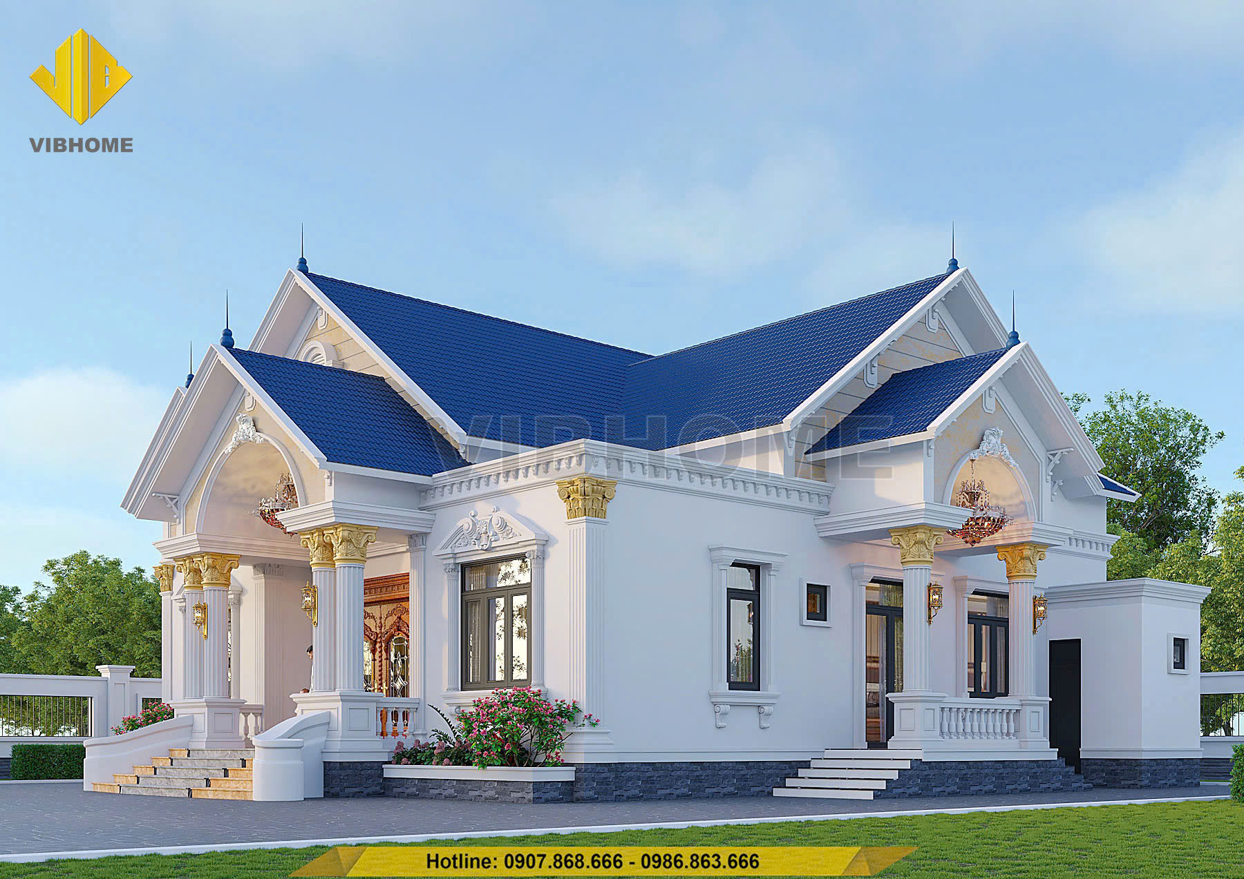 Thiết Kế Thi Công Nhà Mái Thái Tại Tân Vĩnh Lộc, Hồ Chí Minh