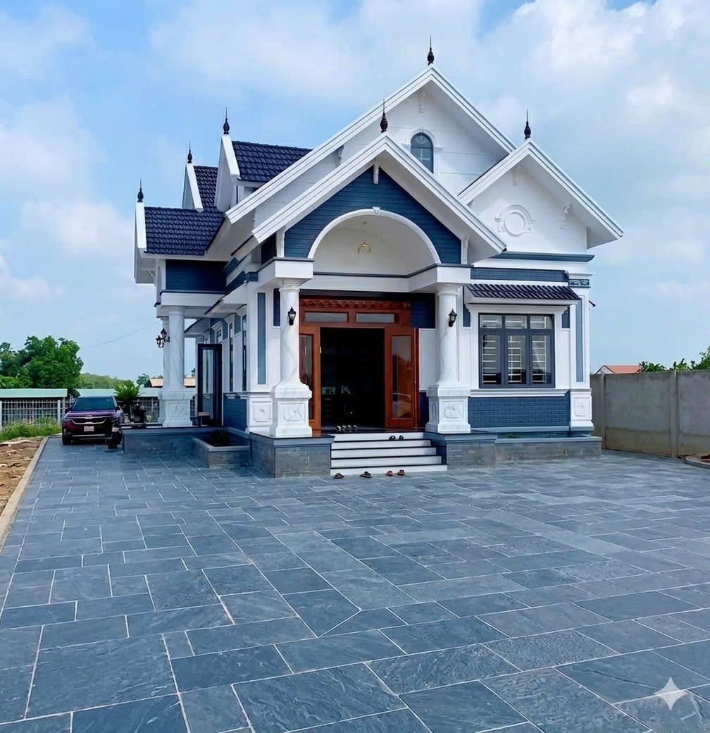 Thiết Kế Thi Công Nhà Mái Thái Tại Châu Thới, Cà Mau