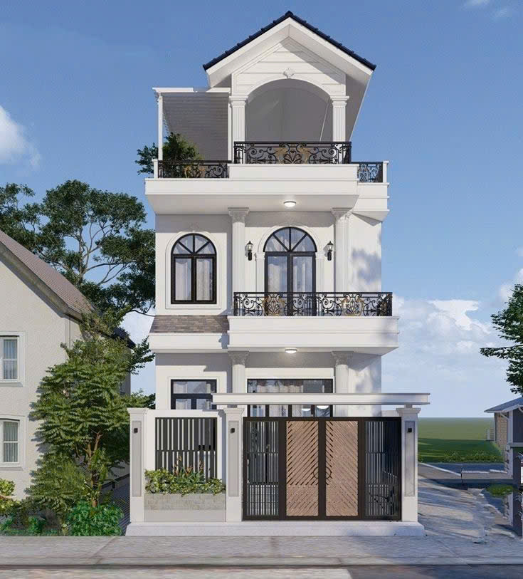 Thiết Kế Thi Công Nhà Mái Thái Tại Hưng Hội, Cà Mau