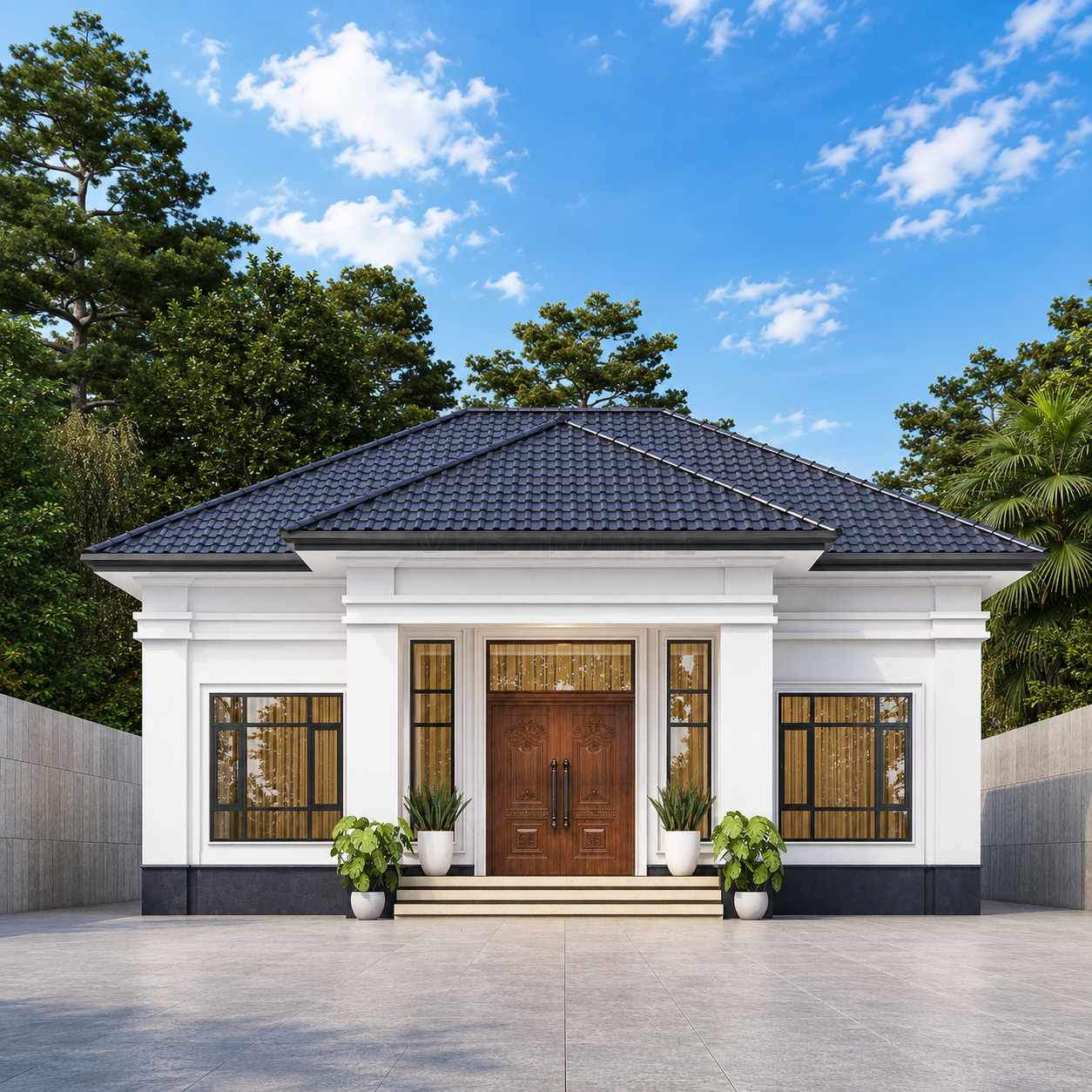 Thiết Kế Thi Công Nhà Mái Nhật Tại Vĩnh Lợi, Cà Mau