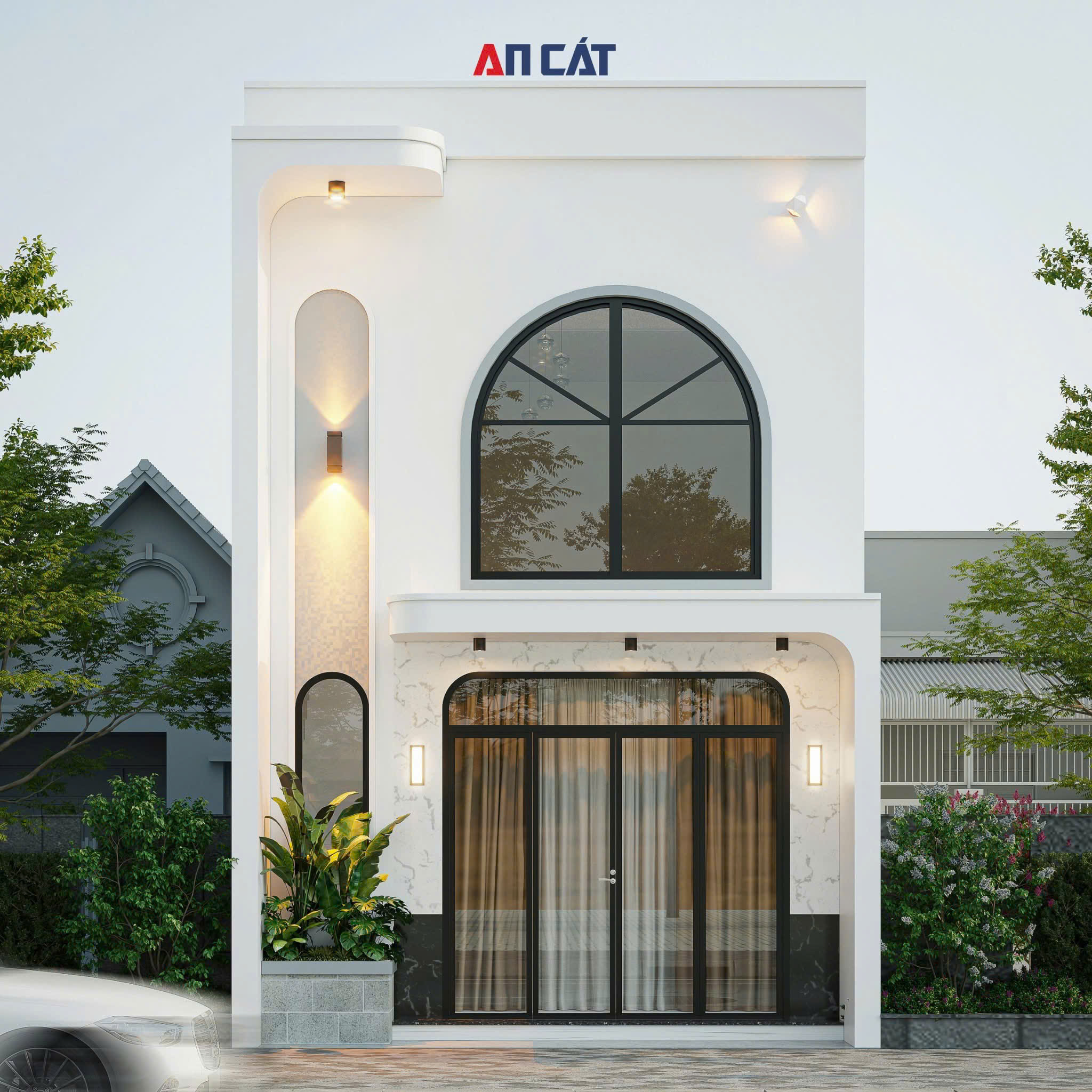 Thiết Kế Thi Công Nhà Gác Lửng Tại Định Thành, Cà Mau