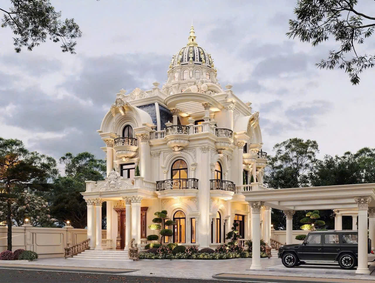 Lâu đài tân cổ điển
